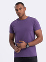 Ombre Clothing Pánske klasické bavlnené tričko BASIC Ombre Oblečenie
