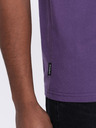 Ombre Clothing Pánske klasické bavlnené tričko BASIC Ombre Oblečenie