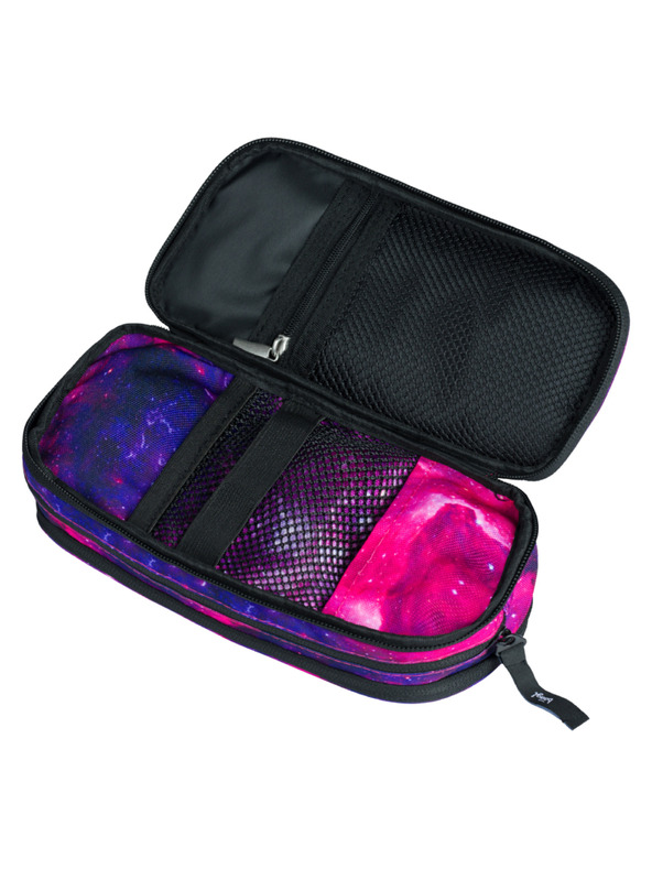 BAAGL  Fialový študentský penál Baagl Galaxy