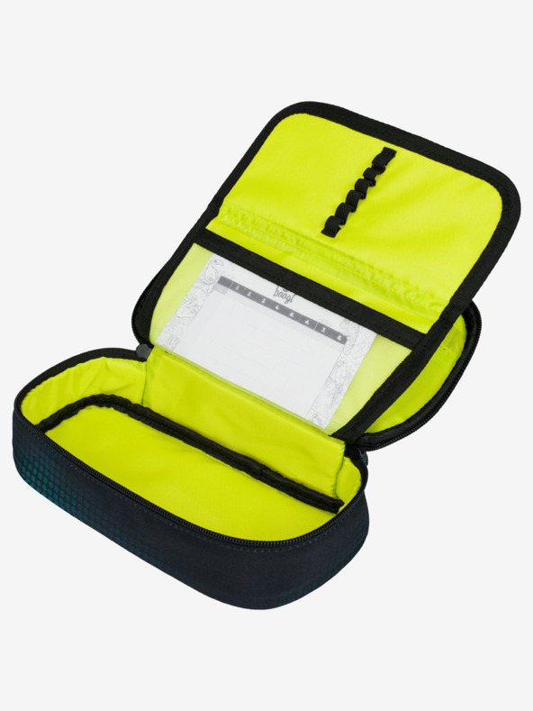 BAAGL  Zelený školský peračník etue Baagl Futbalista