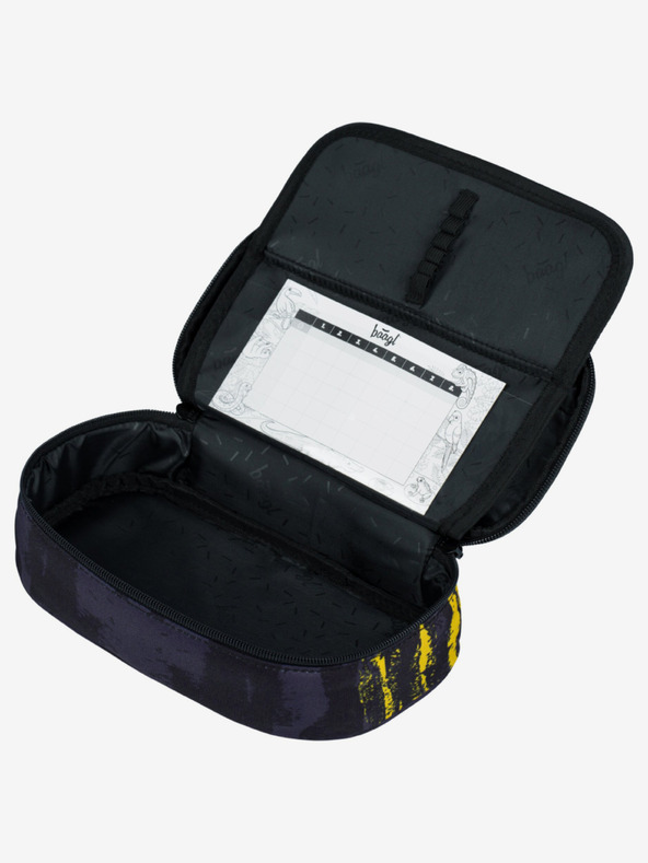 BAAGL  Sivý školský peračník Baagl Dune