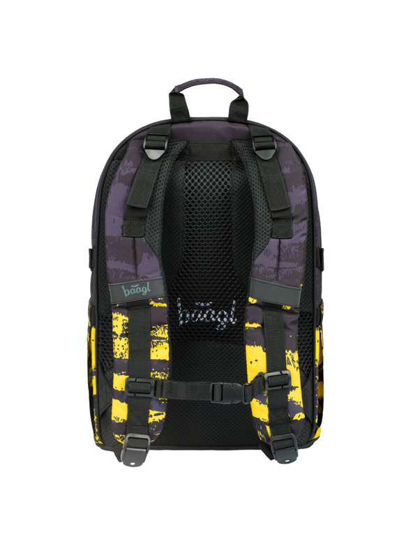 BAAGL  Šedá školská súprava - batoh, penál, taška Baagl Skate Dune