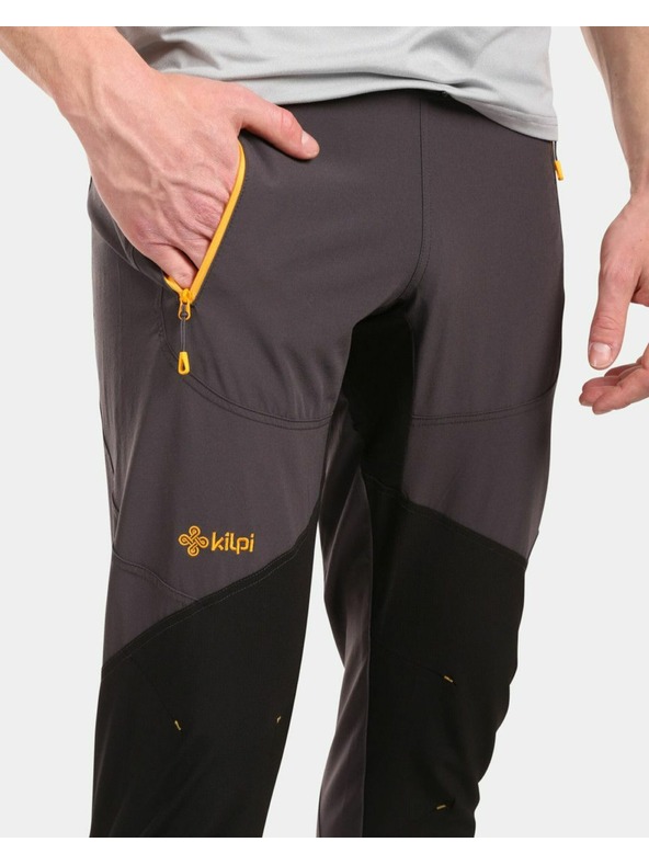 Kilpi Pánske outdoorové nohavice Kilpi ARANDI-M Tmavosivá