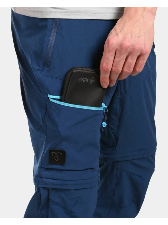 Kilpi Pánske outdoorové nohavice Kilpi HOSIO-M tmavo modré