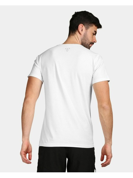 Kilpi Pánske bavlnené tričko Kilpi PROMO-M White