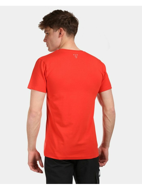 Kilpi Pánske bavlnené tričko Kilpi PROMO-M červené