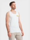 Ombre Clothing Pánske bavlnené tielko s potlačou Summer Vibe Ombre Oblečenie