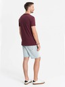 Ombre Clothing Pánske bavlnené tričko s potlačou Ombre Pocket Ombre Streetstyle Ombre oblečenie