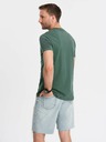 Ombre Clothing Pánske bavlnené tričko s potlačou Ombre Pocket Ombre Streetstyle Ombre oblečenie