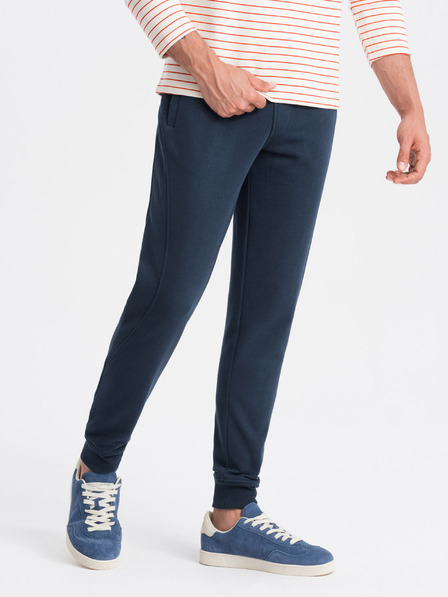 Ombre Clothing Pánske bavlnené tepláky BASIC Ombre Clothing