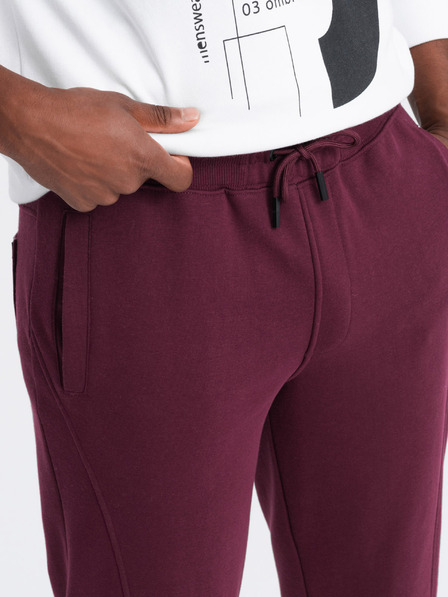 Ombre Clothing Pánske bavlnené tepláky BASIC joggers Ombre Clothing