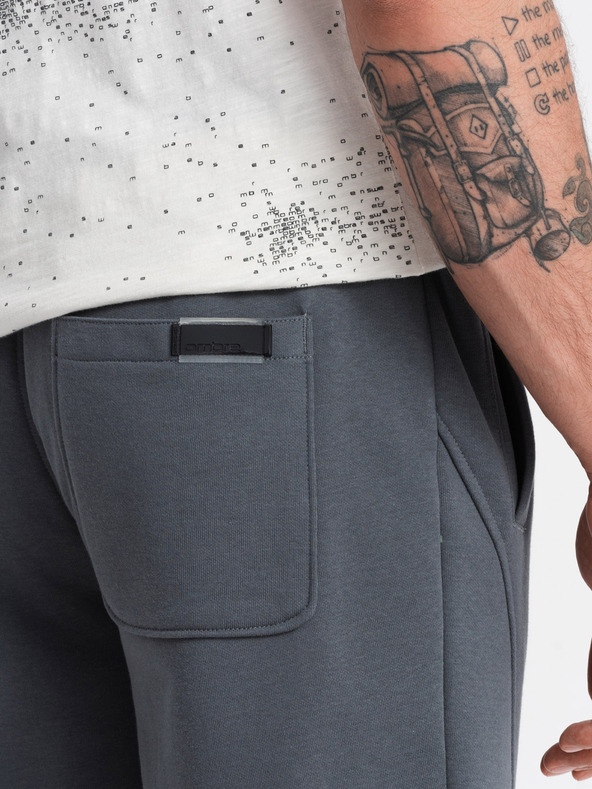 Ombre Clothing Pánske bavlnené tepláky BASIC Ombre Clothing