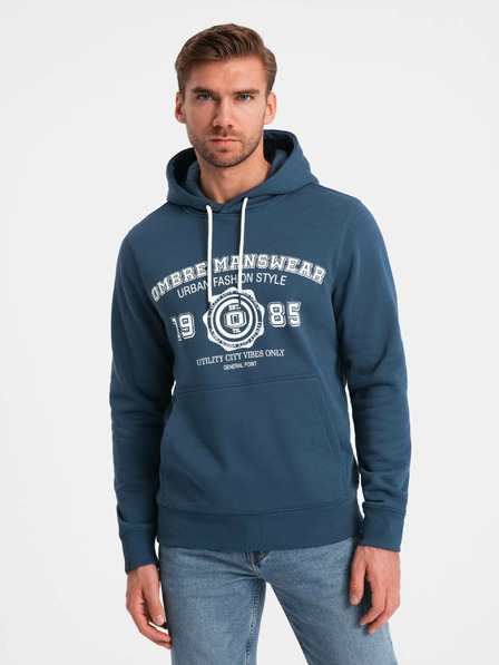 Ombre Clothing Pánska mikina s potlačou Kangaroo Ombre Oblečenie