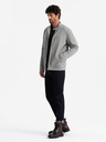 Ombre Clothing Pánska bunda s vreckami a golierom Ombre Clothing