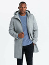 Ombre Clothing Pánsky kabát s kapucňou Ombre Oblečenie