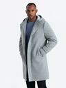 Ombre Clothing Pánsky kabát s kapucňou Ombre Oblečenie