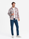 Ombre Clothing Pánske oblečenie Ombre STRAIGHT LEG CARGO V1 OM-PACG-0204