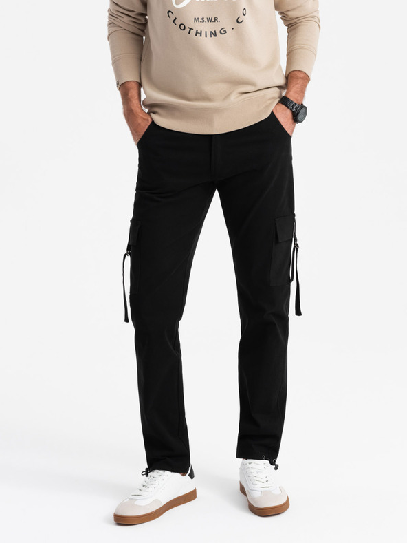 Ombre Clothing Pánska mikina Ombre Clothing STRAIGHT LEG CARGO V4 OM-PACG-0197