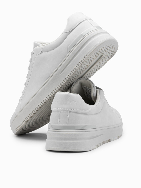 Ombre Clothing Pánska spoločenská obuv z eko nubuku Ombre Clothing V2 OM-FOCS-0151