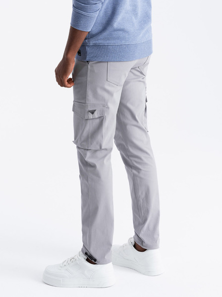Ombre Clothing Pánske oblečenie Ombre Clothing STRAIGHT LEG CARGO V3 OM-PACG-0196
