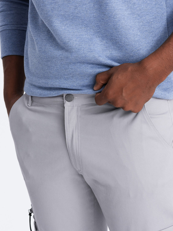 Ombre Clothing Pánske oblečenie Ombre Clothing STRAIGHT LEG CARGO V3 OM-PACG-0196