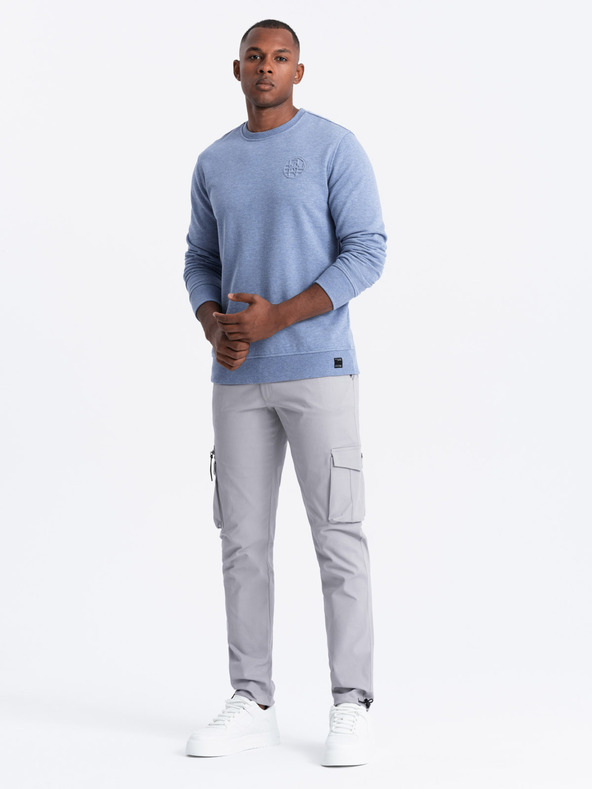 Ombre Clothing Pánske oblečenie Ombre Clothing STRAIGHT LEG CARGO V3 OM-PACG-0196