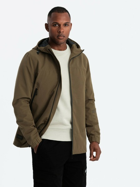 Ombre Clothing Pánska bunda s kapucňou Ombre Clothing V2 OM-JANP-0191