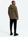 Ombre Clothing Pánska bunda s kapucňou Ombre Clothing V2 OM-JANP-0191