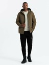 Ombre Clothing Pánska bunda s kapucňou Ombre Clothing V2 OM-JANP-0191