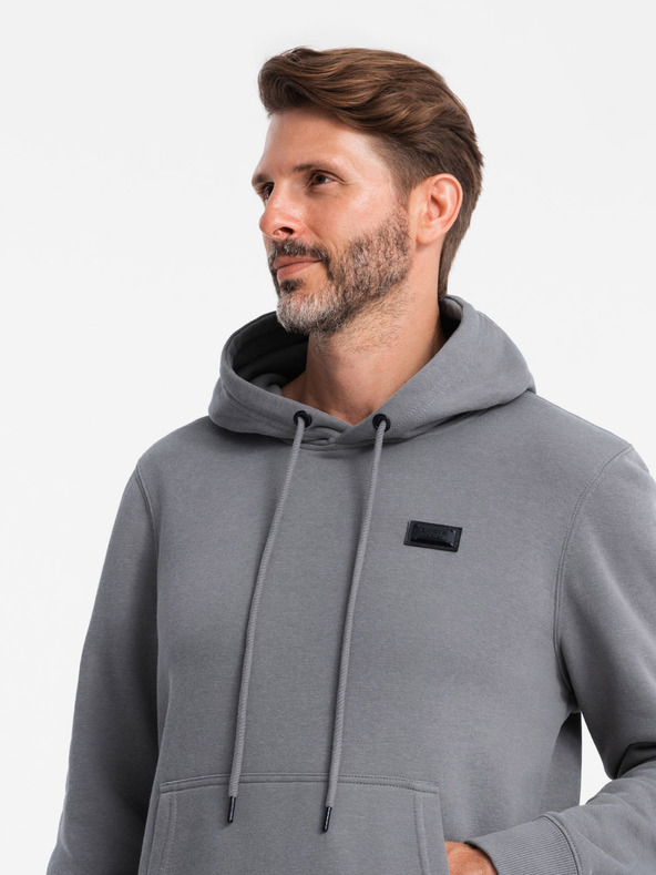 Ombre Clothing Pánska mikina s klokankou Ombre Clothing V1 OM-SSNZ-0141