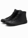 Ombre Clothing Pánske vysoké tenisky s gumovou špičkou Ombre Clothing