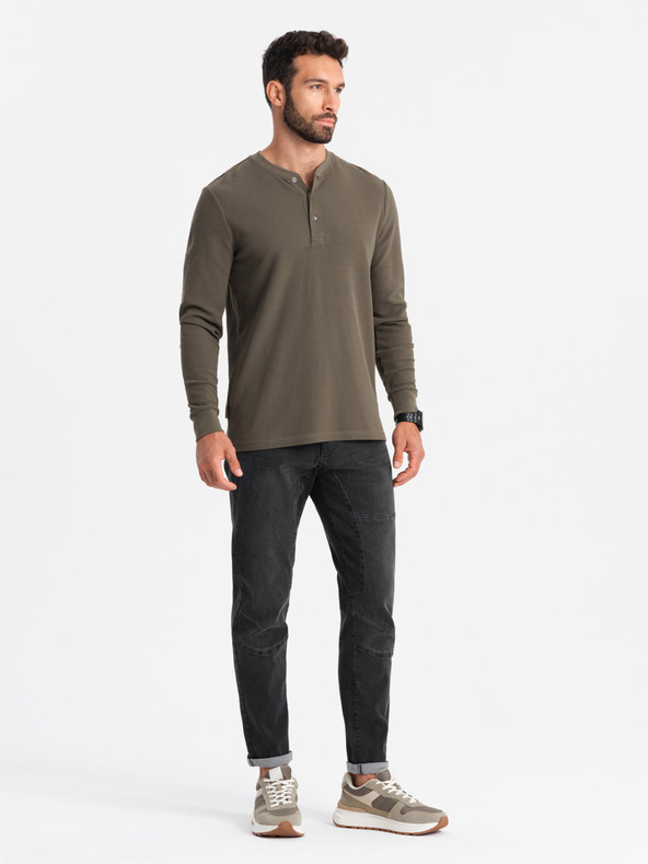 Ombre Clothing Pánske zúžené džínsy Ombre Oblečenie