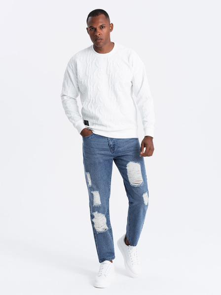 Ombre Clothing Pánske zúžené džínsy Ombre Oblečenie