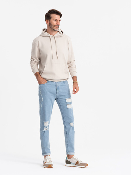 Ombre Clothing Pánske zúžené džínsy Ombre Oblečenie