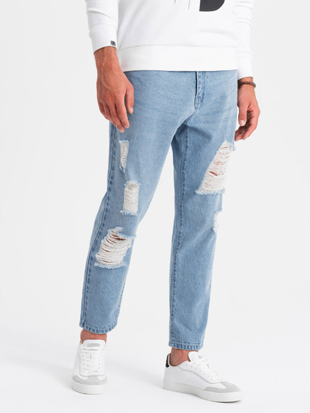 Ombre Clothing Pánske zúžené džínsy Ombre Oblečenie