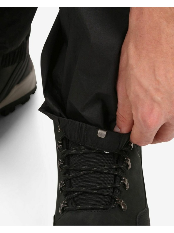 Kilpi Pánske hardshellové a nepremokavé nohavice Kilpi ALPIN-M Black