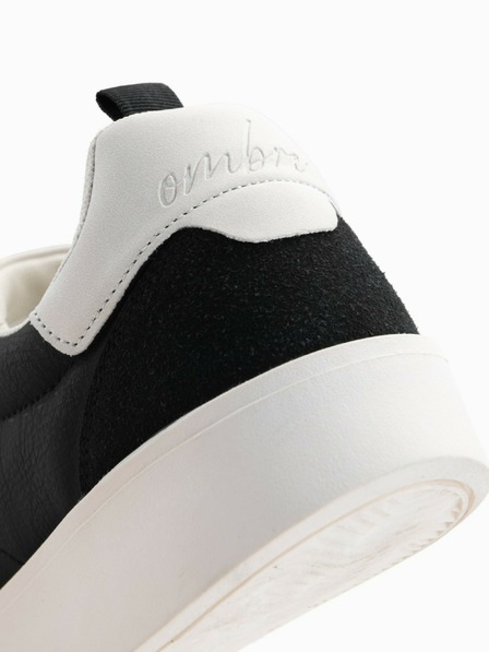 Ombre Clothing Pánske tenisky s hrubou podrážkou čierna Ombre Oblečenie