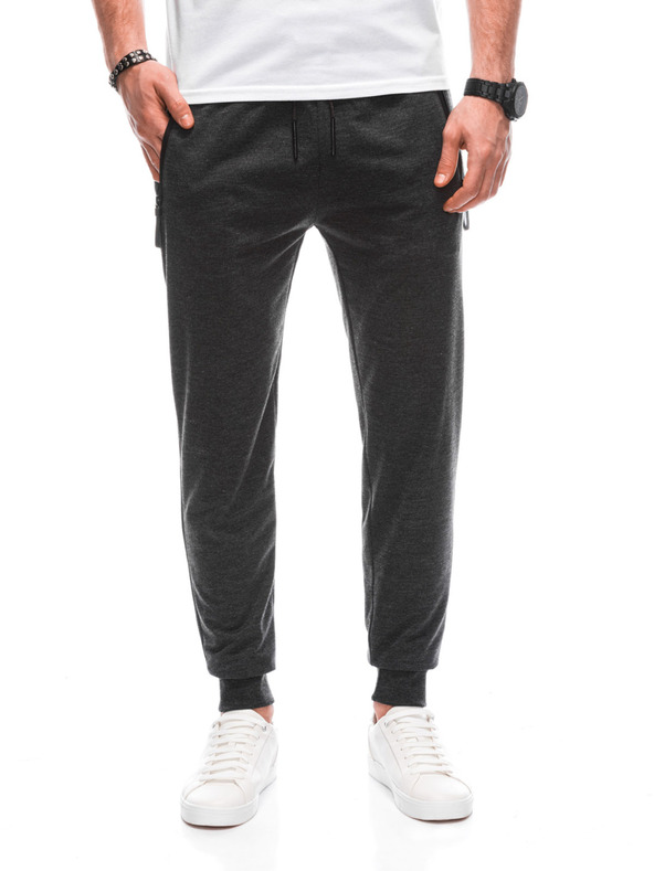 Edoti EDOTI Pánske tepláky, grafitová