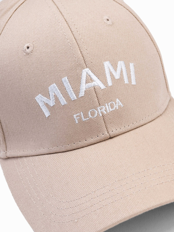 Edoti EDOTI Pánska čiapka, béžová