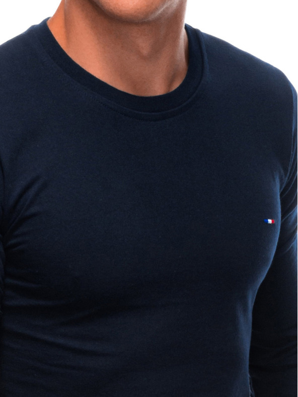 Edoti EDOTI Pánske tričko s dlhým rukávom, tmavomodré