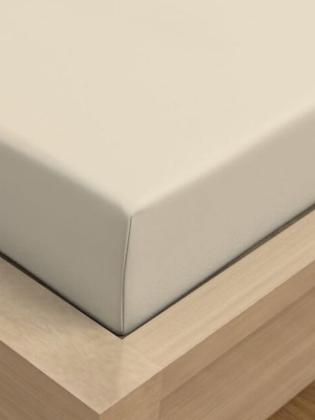 Kvalitex LUXURY COLLECTION Saténové prestieradlo 220x200cm sivobiela