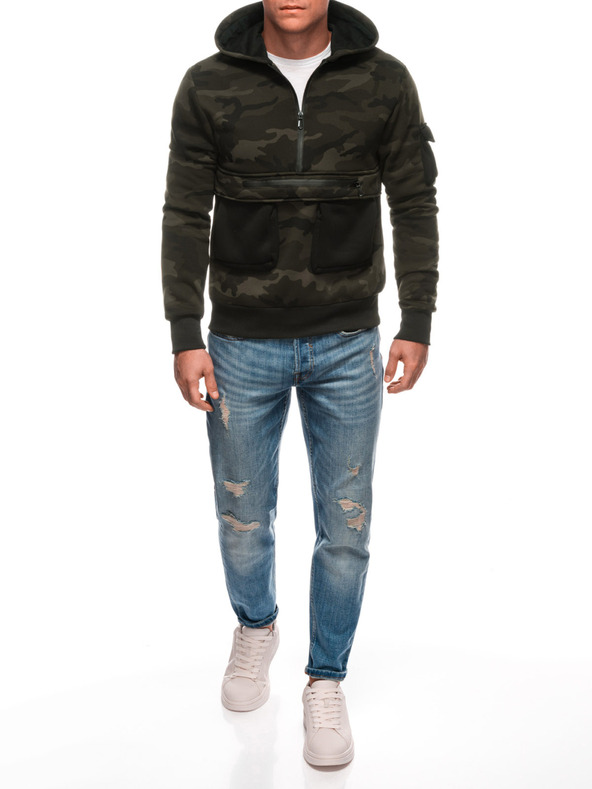 Edoti Pánska mikina s kapucňou Edoti