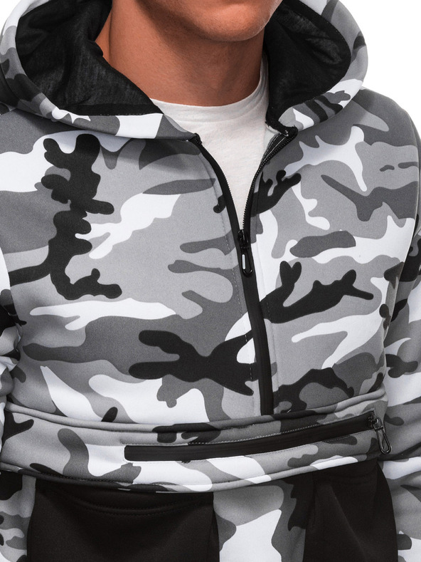 Edoti Pánska mikina s kapucňou Edoti