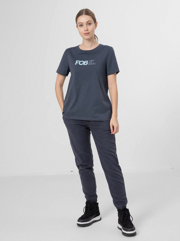 4F Dámske bavlnené tričko 4F