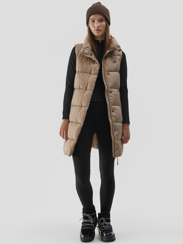 4F Dámska predĺžená vesta