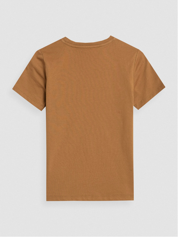 4F Chlapčenské bavlnené tričko