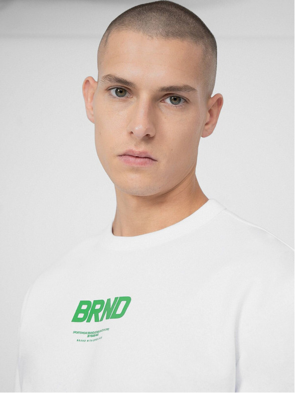 4F Pánska bavlnená mikina 4F