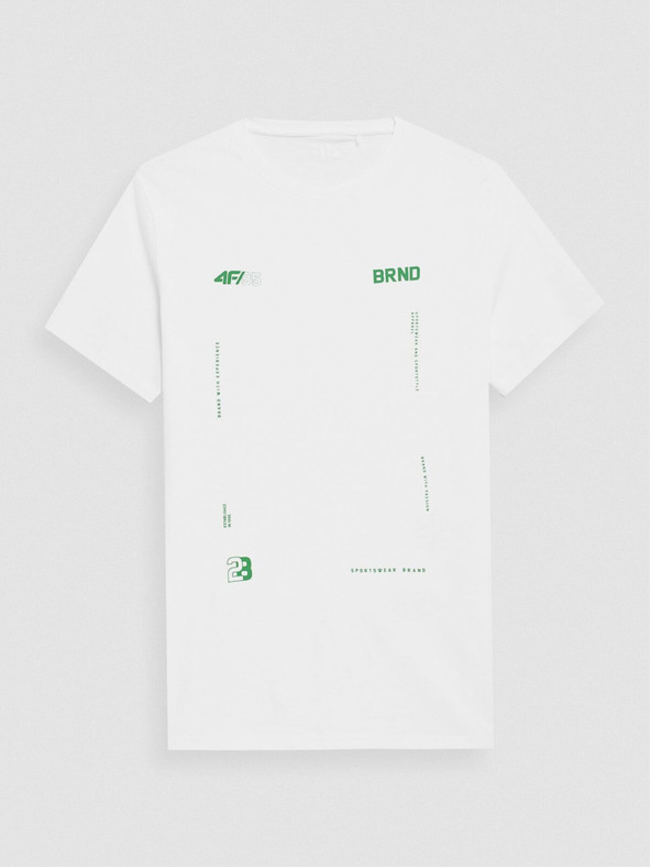 4F Pánske bavlnené tričko 4F