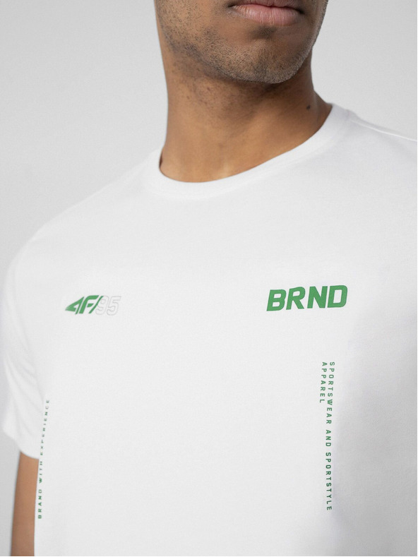 4F Pánske bavlnené tričko 4F