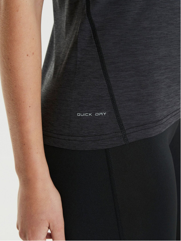 Endurance Dámske tričko Endurance Wange W Melange S/S Tee - veľkosť